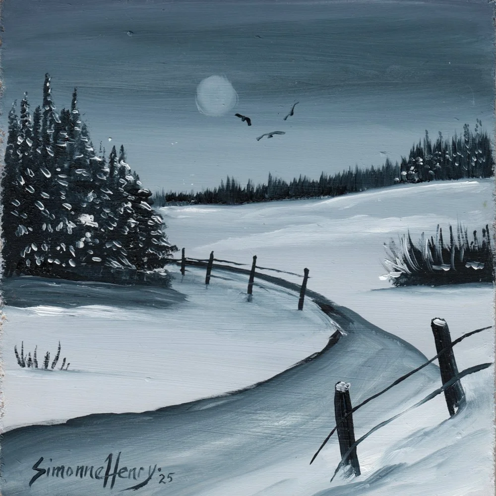 697. "Winter's Journey Home" Simonne Henry
