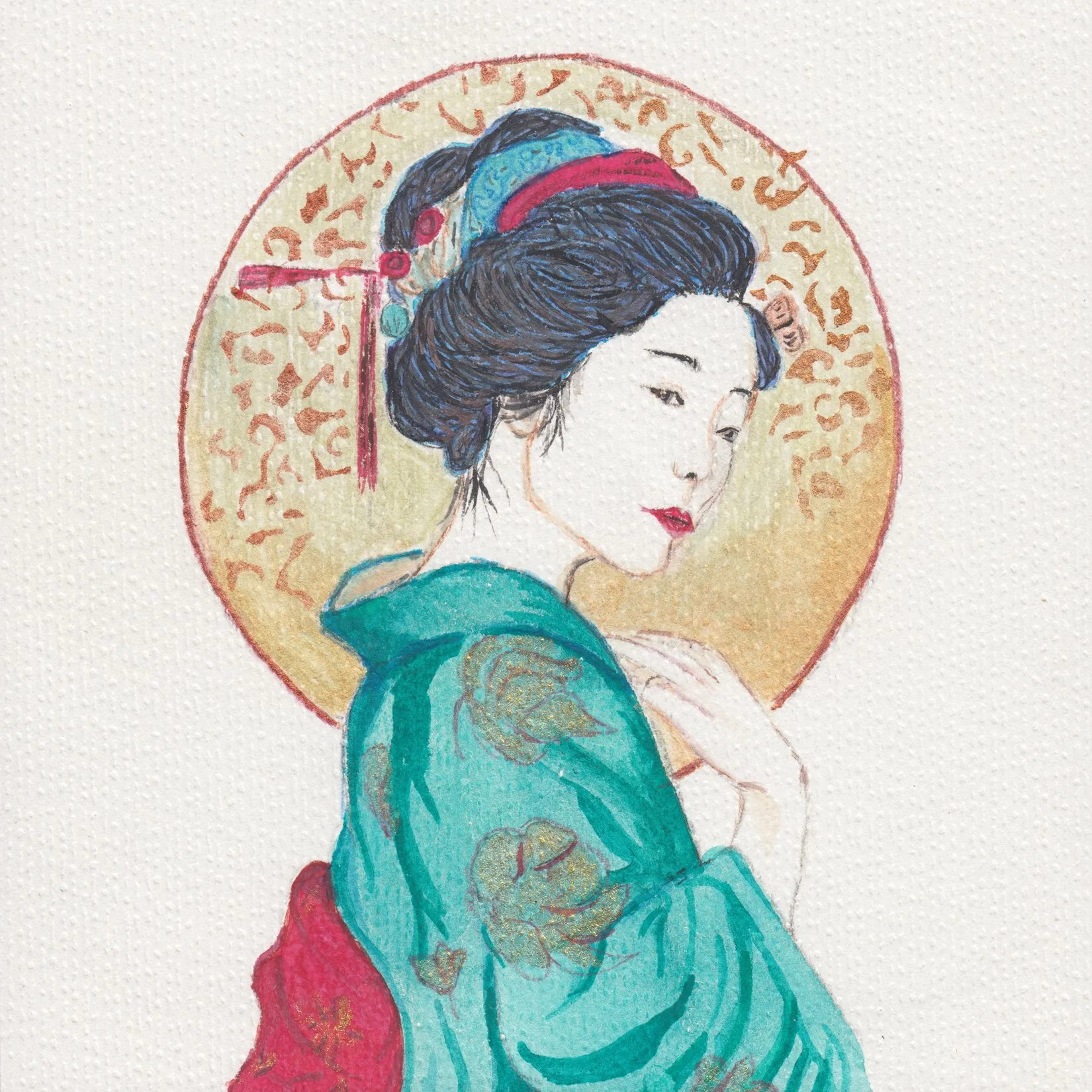 66. "Beauty of Asia #2" Lynn McDonald