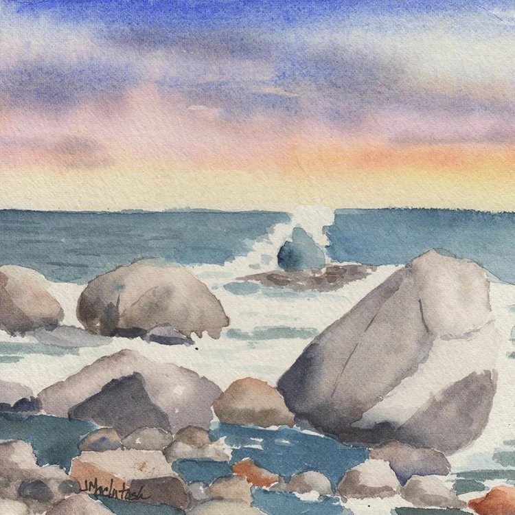 495 - "Rocky Shore" - Judy MacIntosh