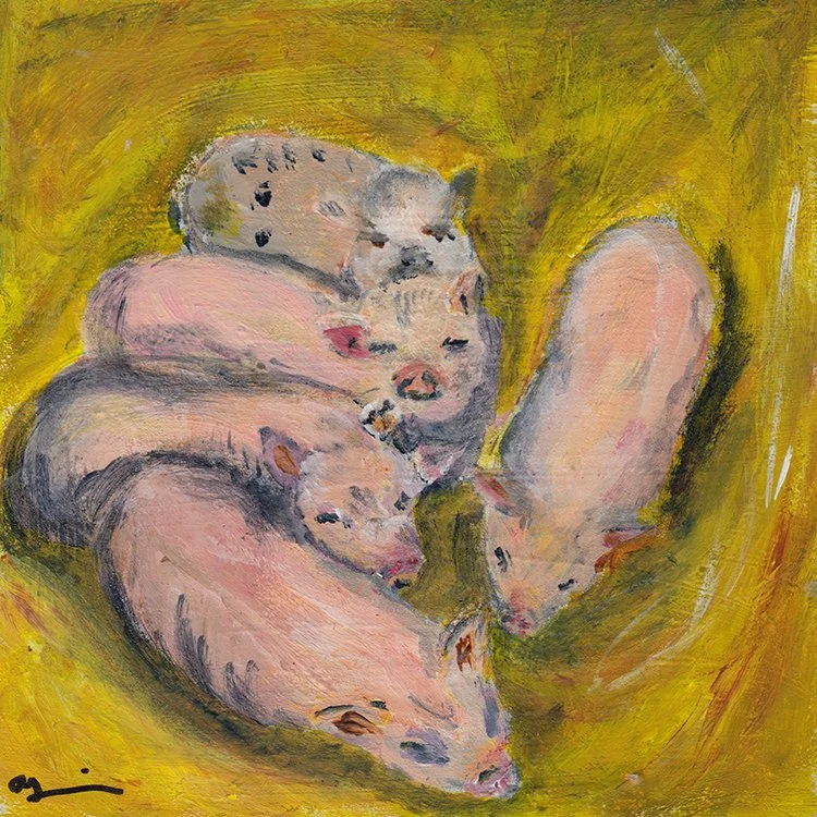 474 - "5 Little Piglets" - Anette Goodwin