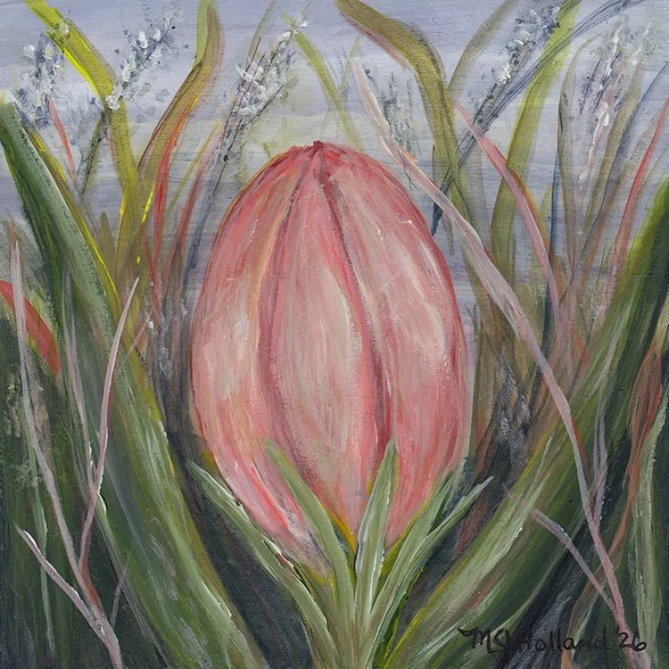 469 - "Orange Beauty" - Marlene J. Holland
