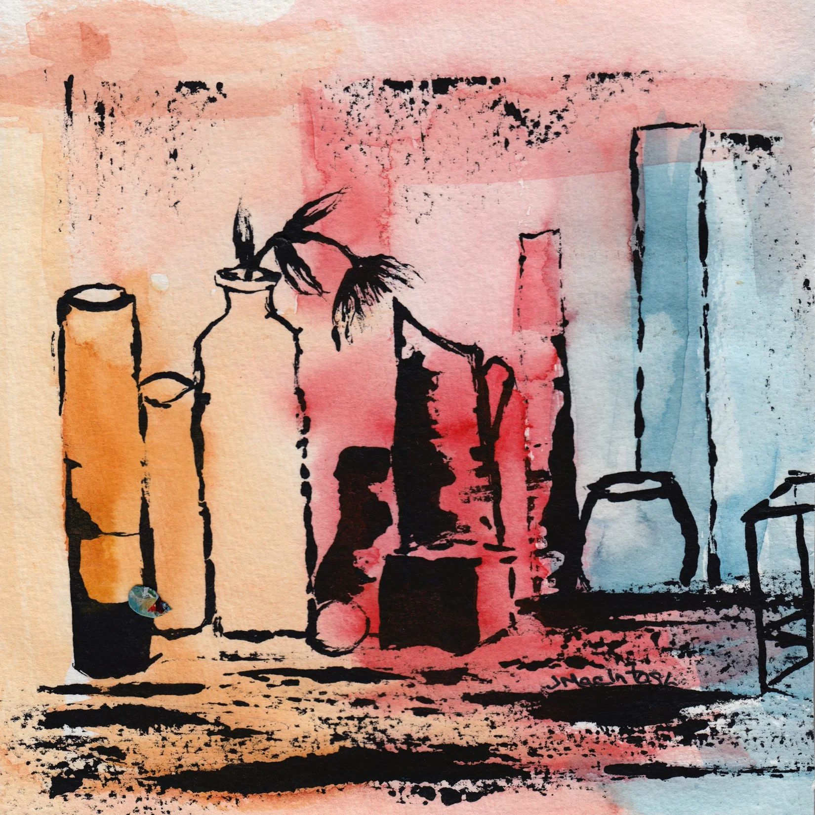 177. "A Line Up" Judy MacIntosh