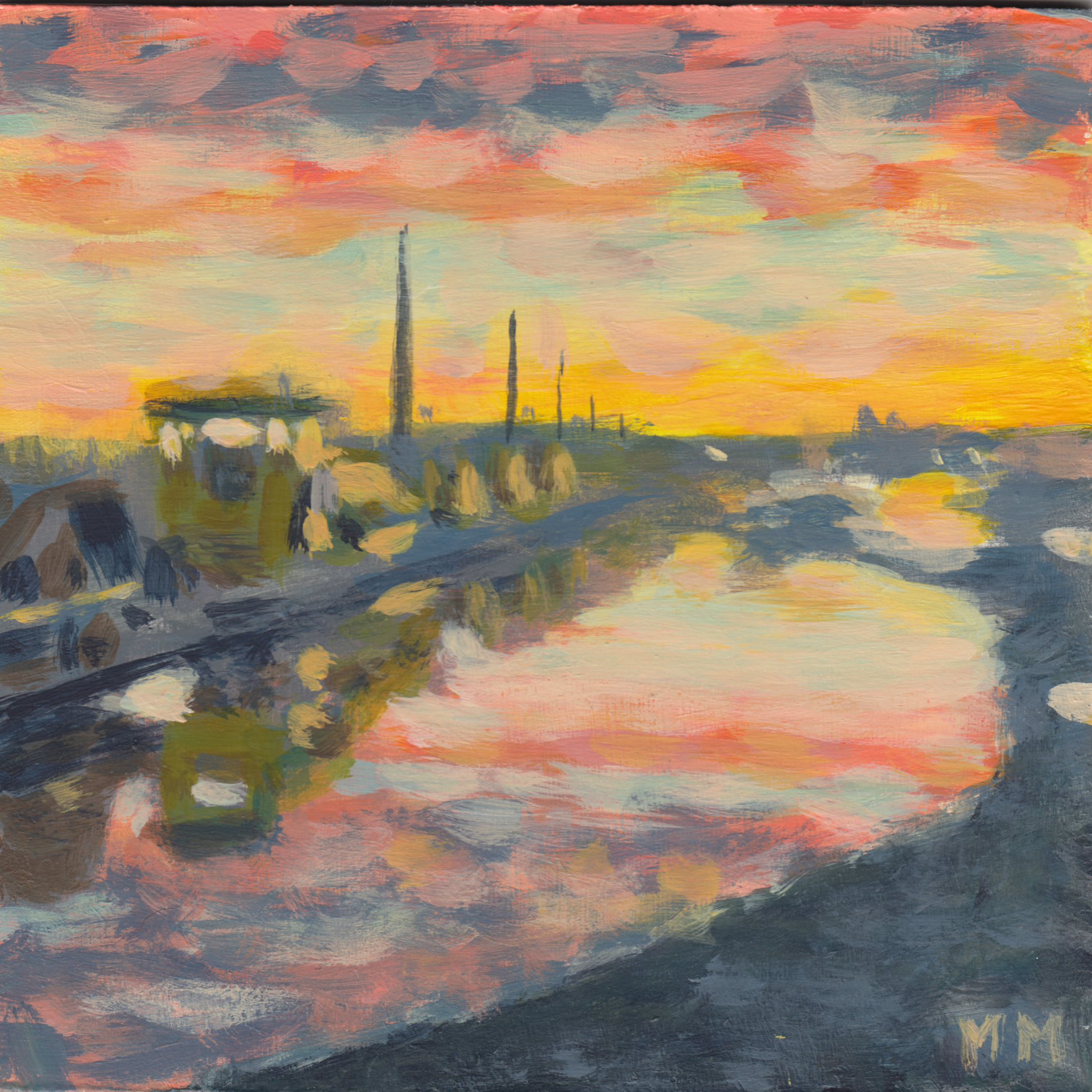 548. "The Trainyard" Matthew Mongraw