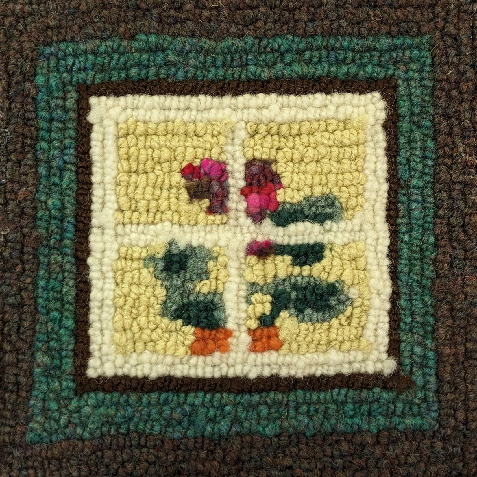 331. "Geranium in Window" Maxine Nowe