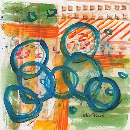 28 - "Circles Galore" - Sara Sheffield