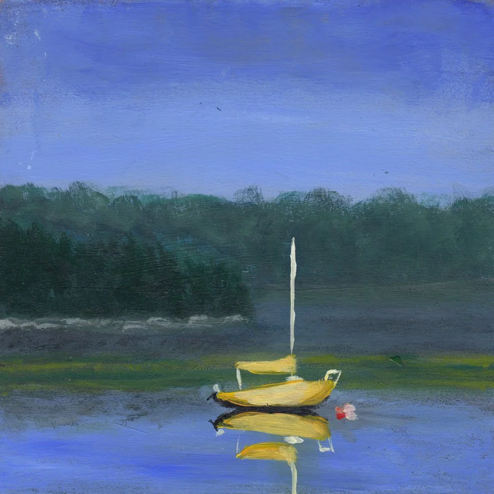 509. "Yellow Sailboat" Hilary Boudreau