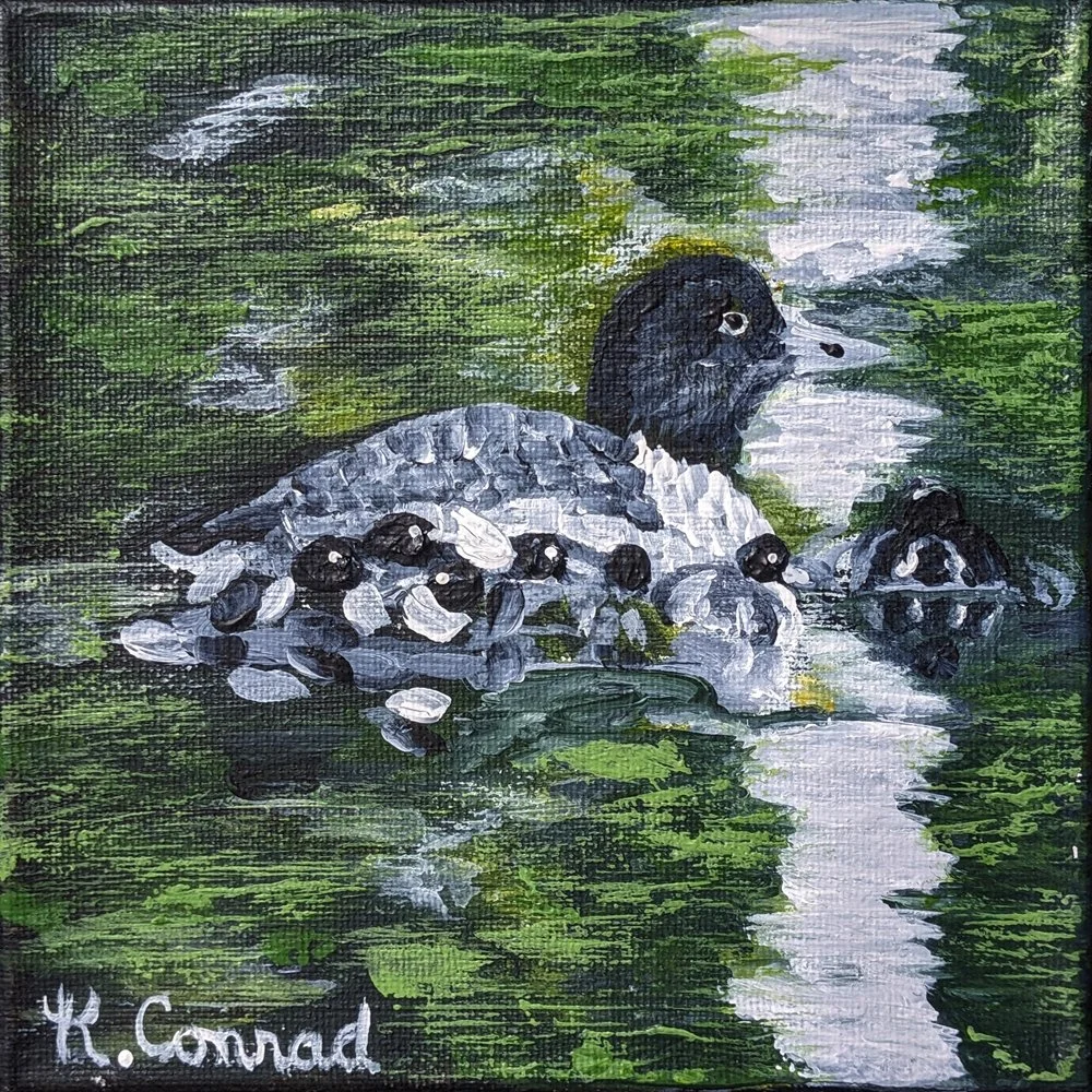 943. "Mama And Her Babies" Karen Conrad