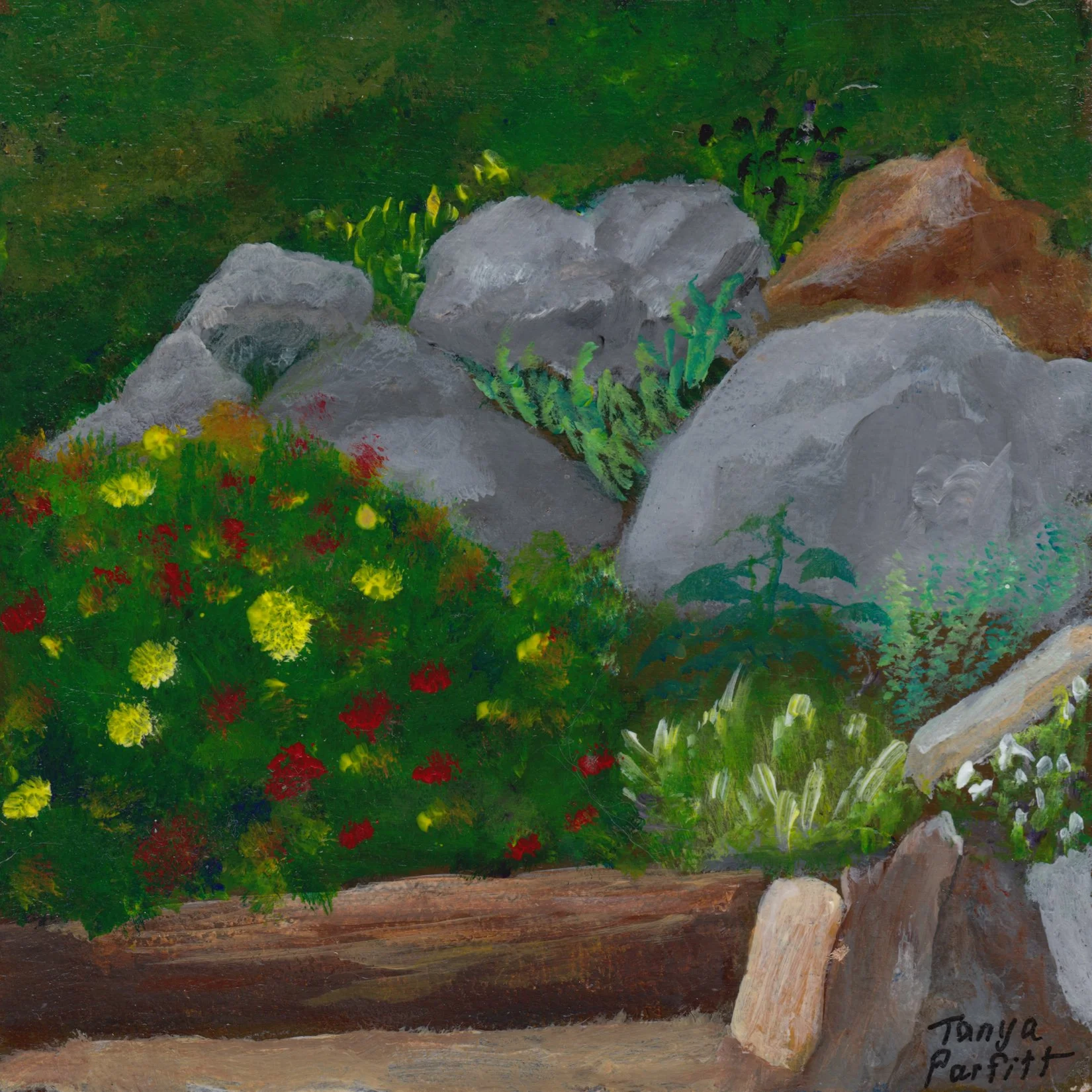 288. "Rock Garden" Tanya Parfitt