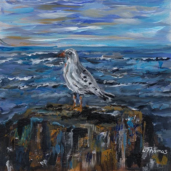 381 - "Rough Waters" - Delores Thomas