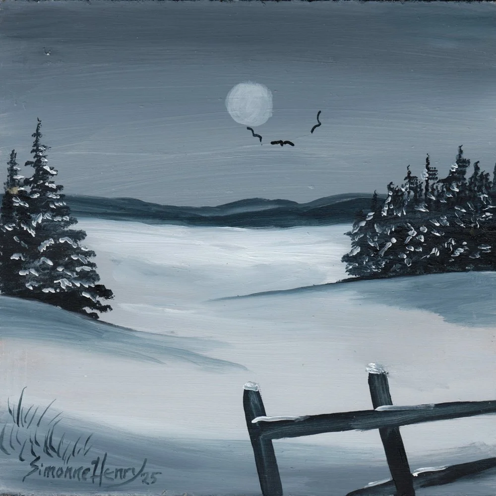 699. "Winter Night" Simonne Henry