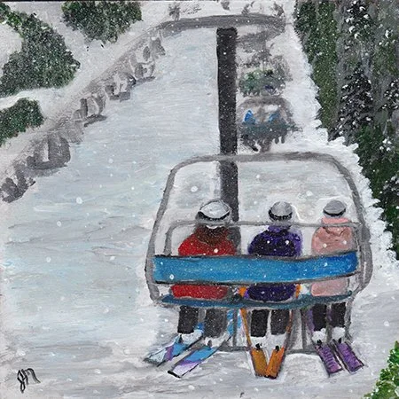 60 - "Happy Gals Winter Fun" - Jean MacQuarrie