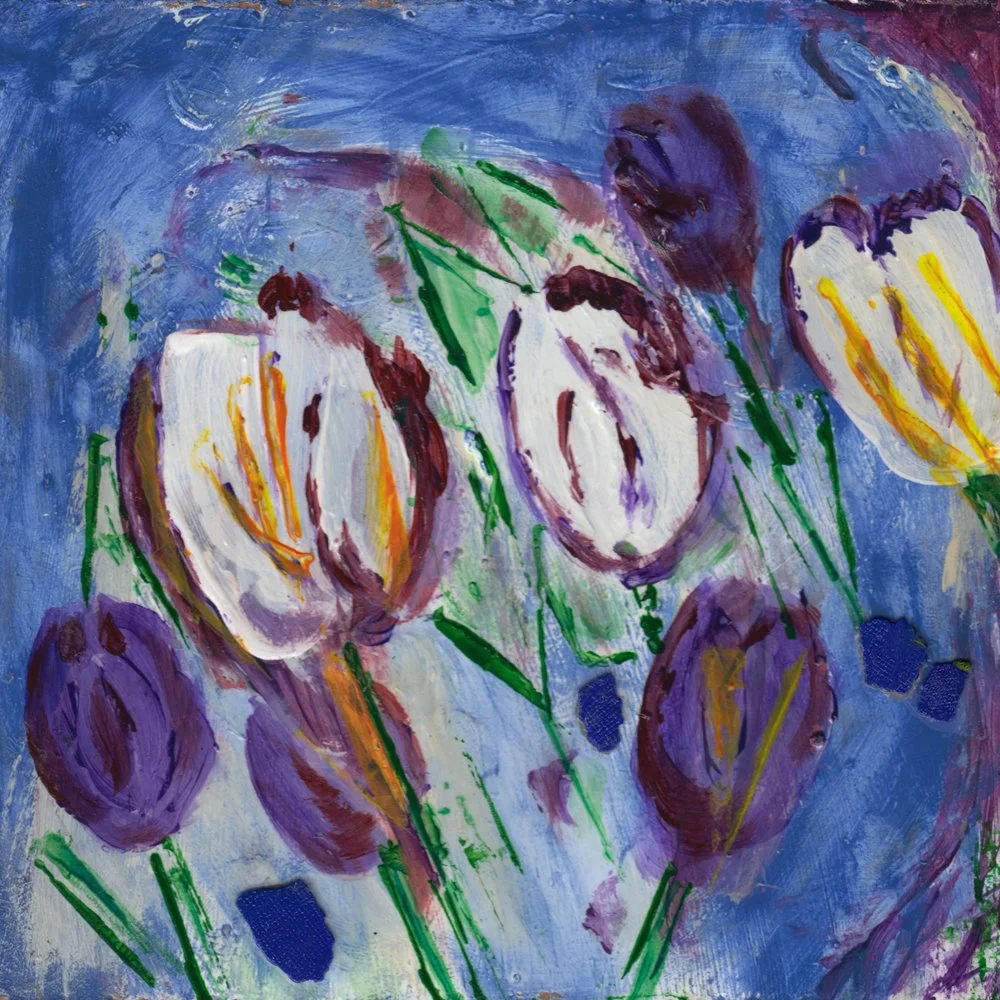 1149. "Spring Riot (A Mess of Tulips)"	Laura Legere