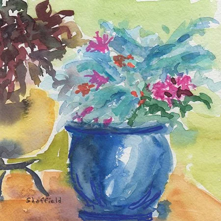 35 - "Blue on Blue" - Sara Sheffield