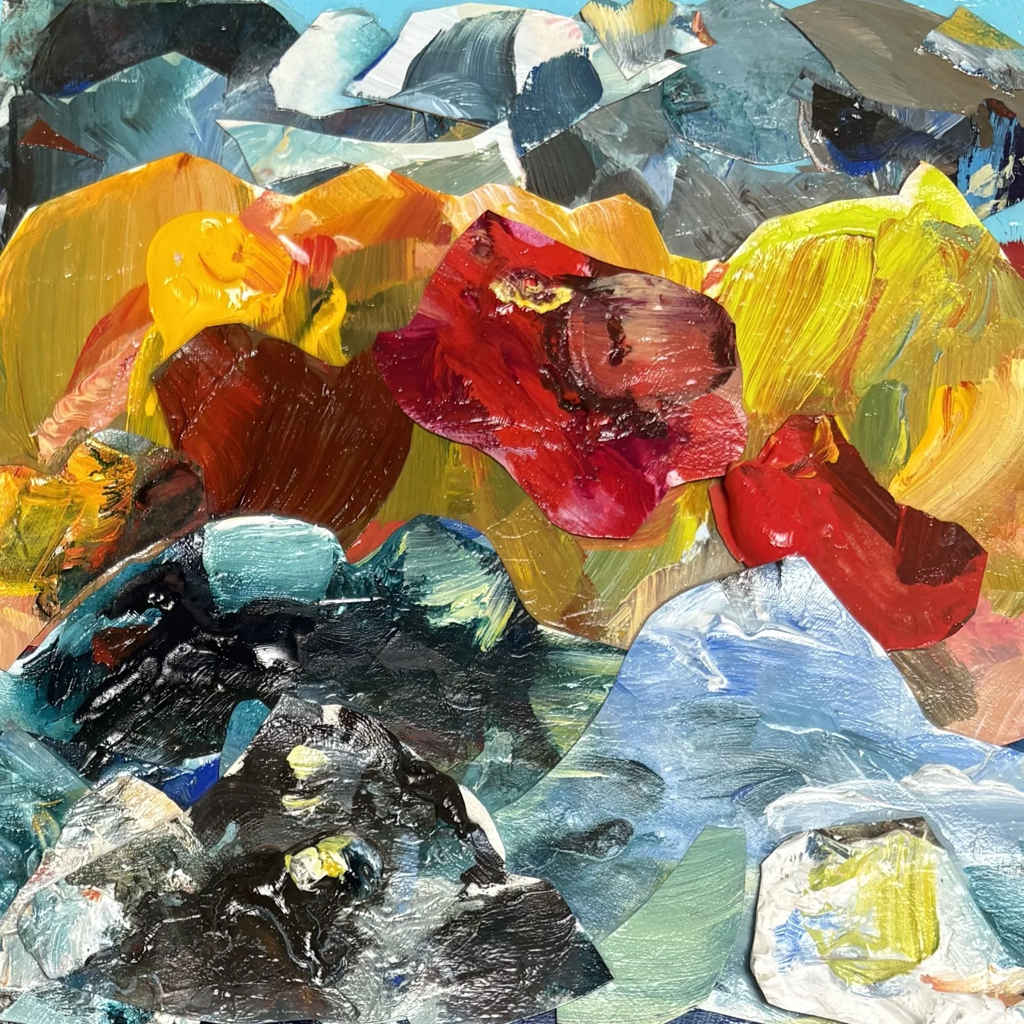 333 - "Landscape from Ledge" - Joan Nightingale
