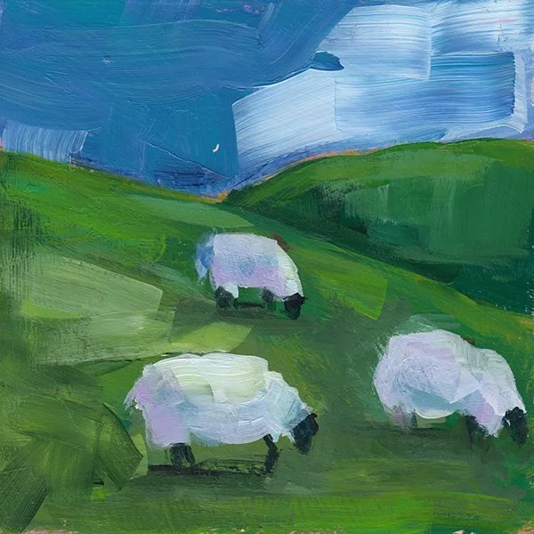 317 - "Sheep 2" - Sharon Brundige