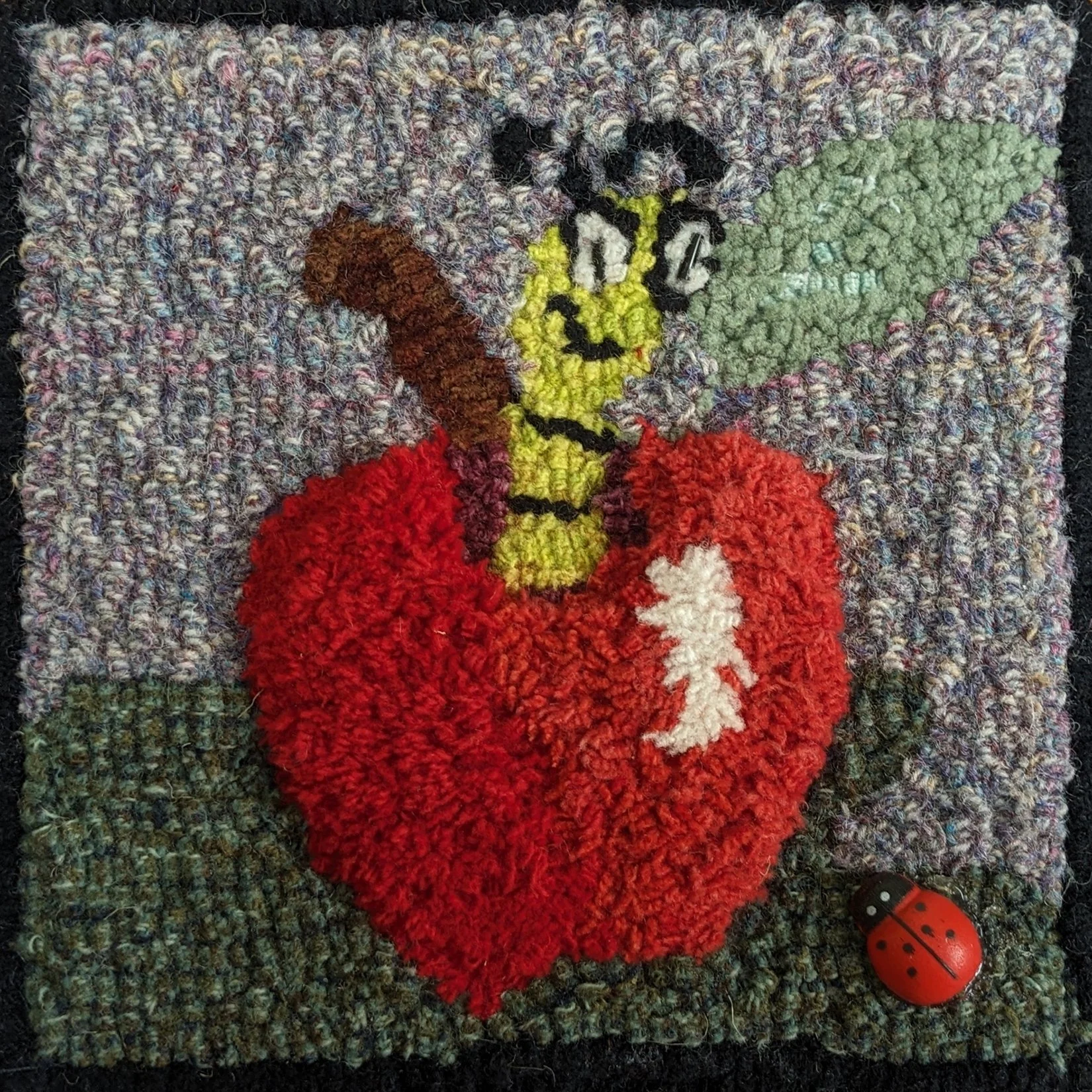 315. "Apple/Worm/Ladybug" Lois James