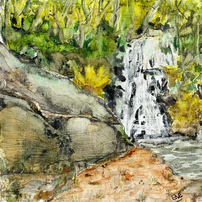 113 - "Cape Breton Waterfall" - Eve McDermott