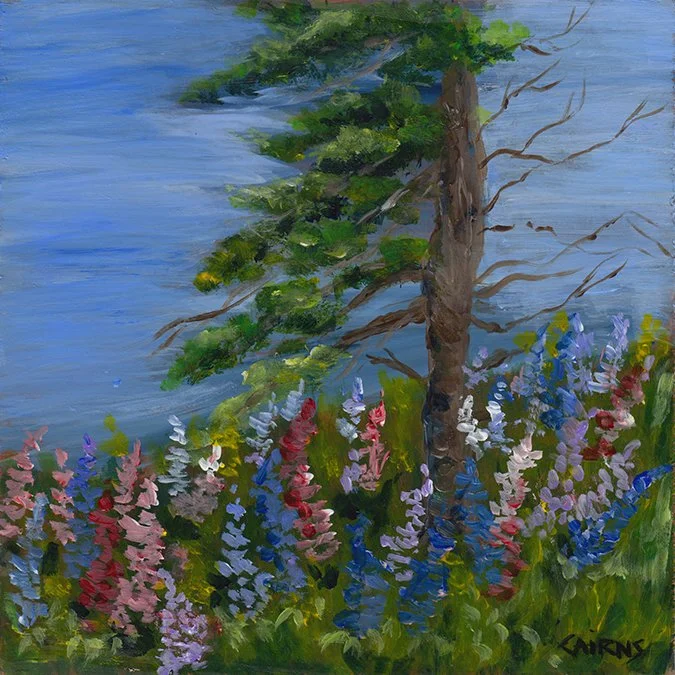 133 - "Lovely Lupins" - Susan Cairns