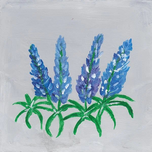 213 - "Lupins" - Joan Wood