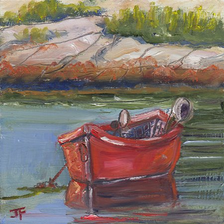 7 - "Red Boat" - Julia Festa