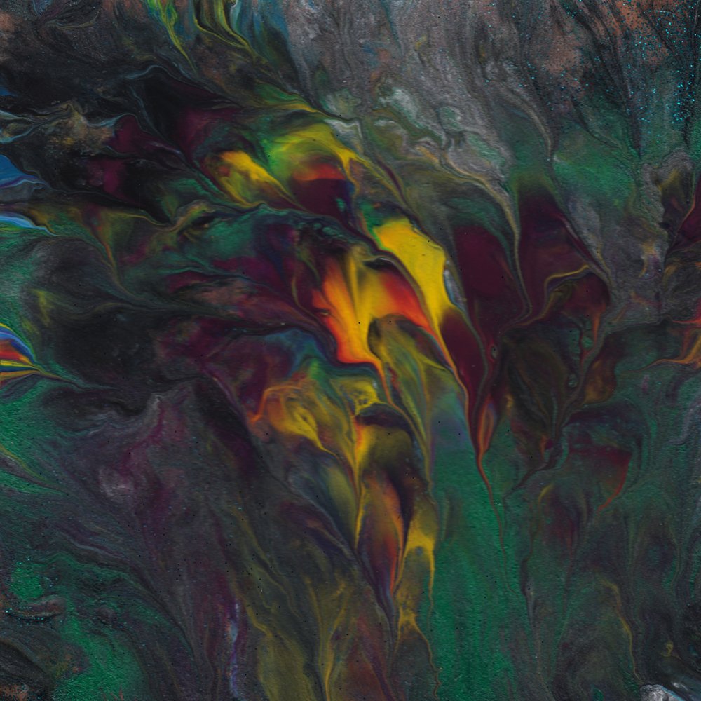 1007. "Sparkling Flame-Like Cascade" Diane E. Comeau