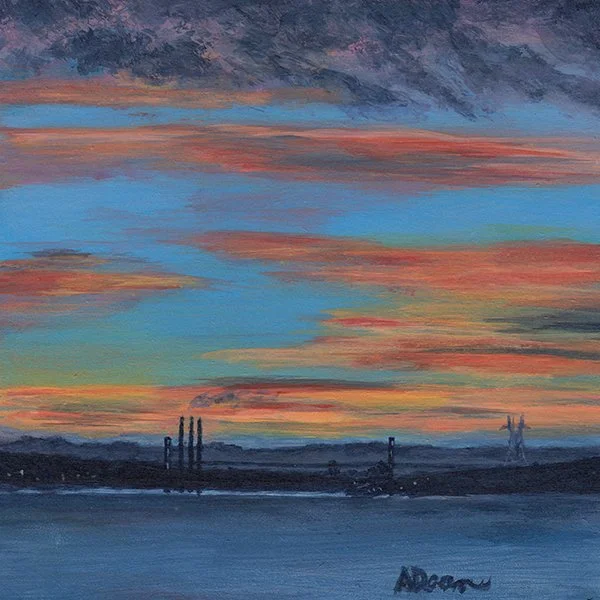 430 - "Sunrise of the Mackay Bridge" - Alice Dean