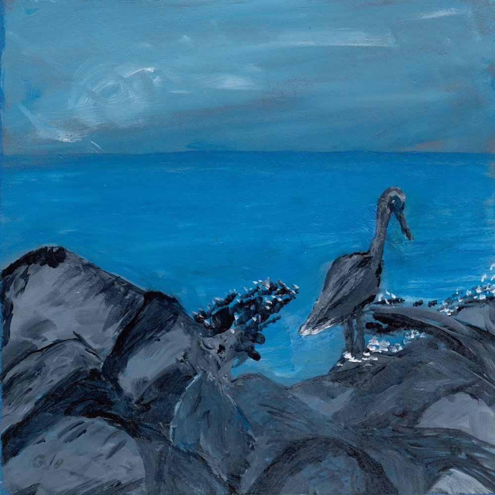 1084. "Contemplating" Gloria Sherman O'Brien