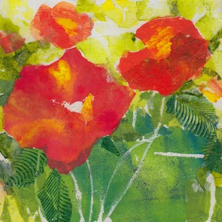 58 - "Orange Blooms" - Anne Fraser