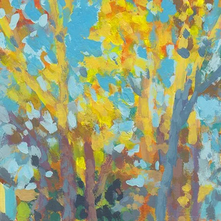 3 - "Backyard Trees - Fall" - Matthew Mongraw