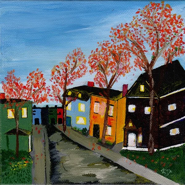 398 - "Safe Homes (Fall)" - Karen Doherty
