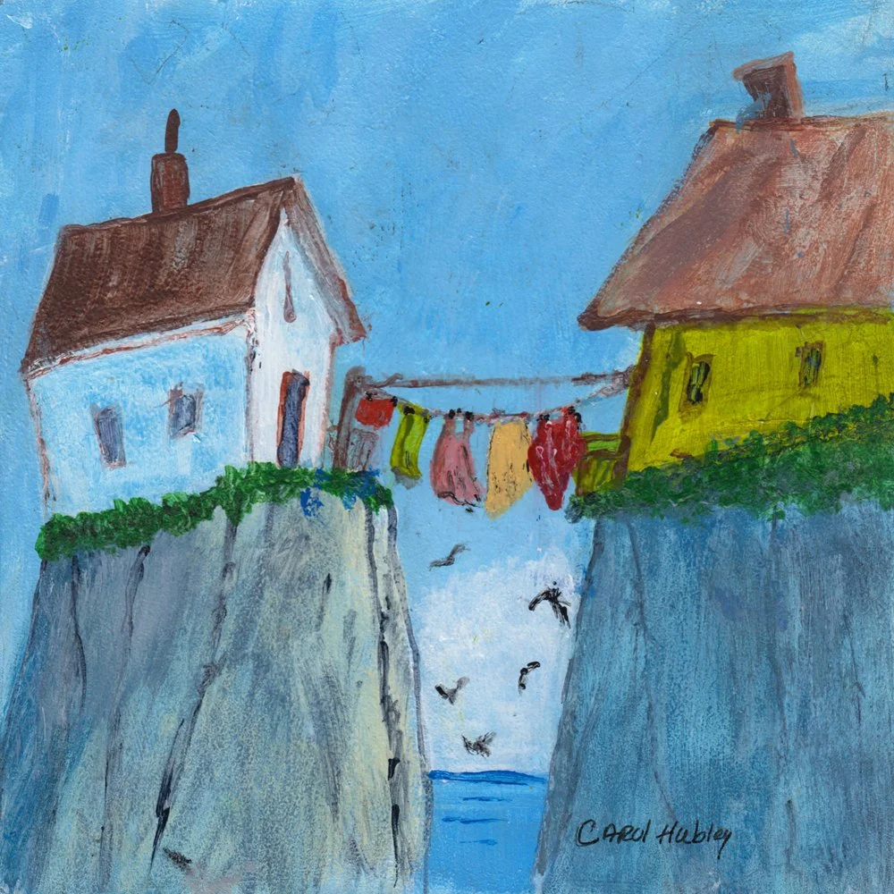 1185. "Wash Day" Carol Hubley