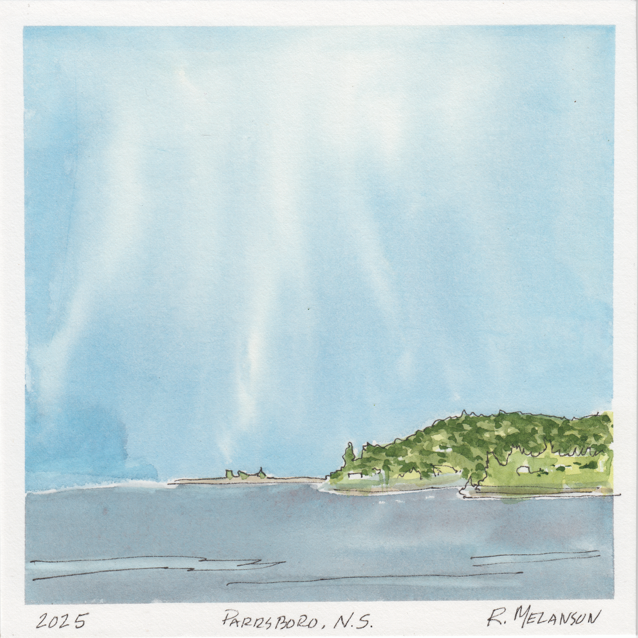 468. "Parrsboro, Nova Scotia" Roberte Melanson
