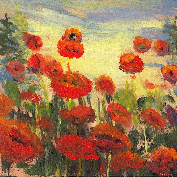 358 - "Poppies - A Sign of Kindness (for Those Who Serve to Keep our Country Safe)" - Carolyn Vienneau