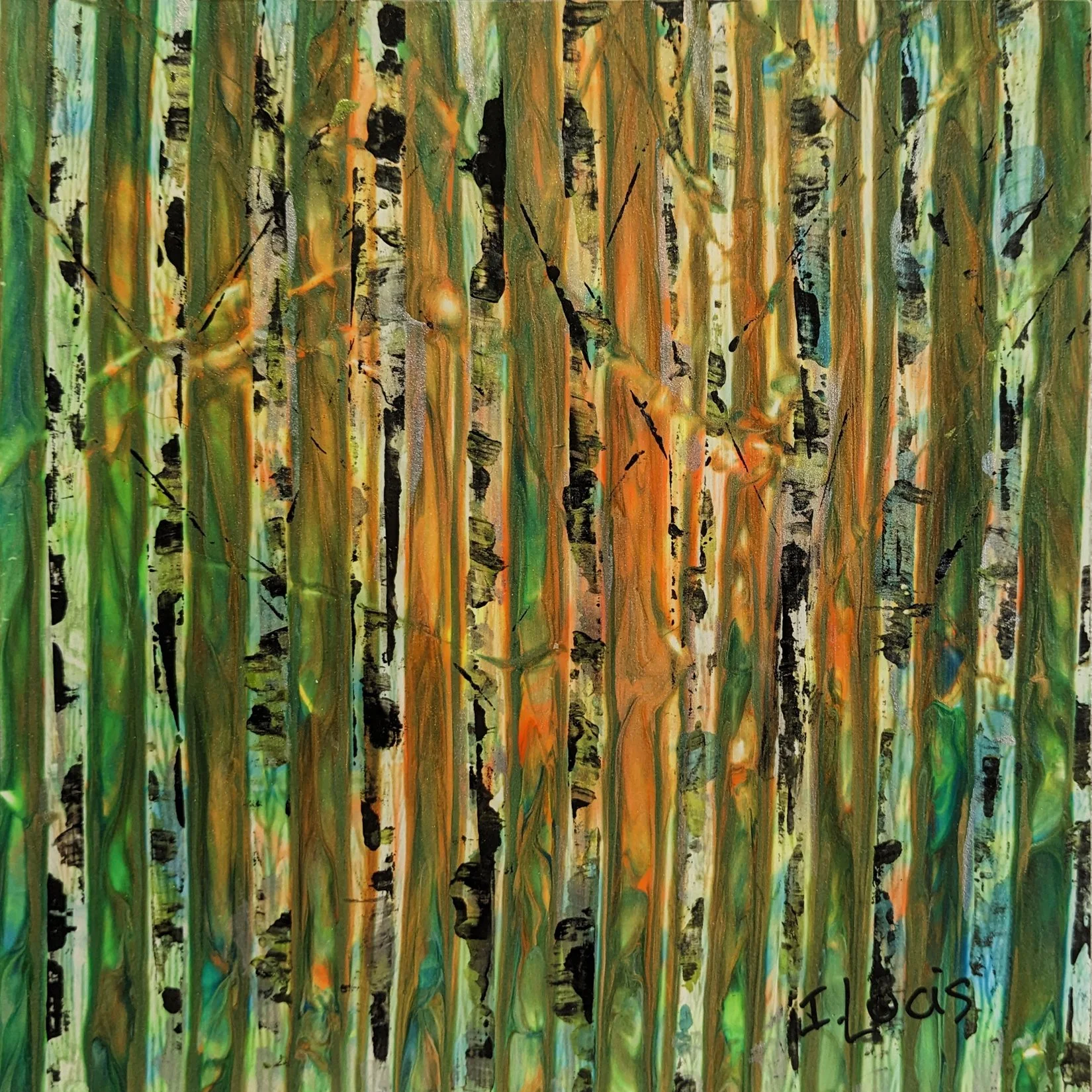 278. "Nova Scotia Birches" Ilze Lucis