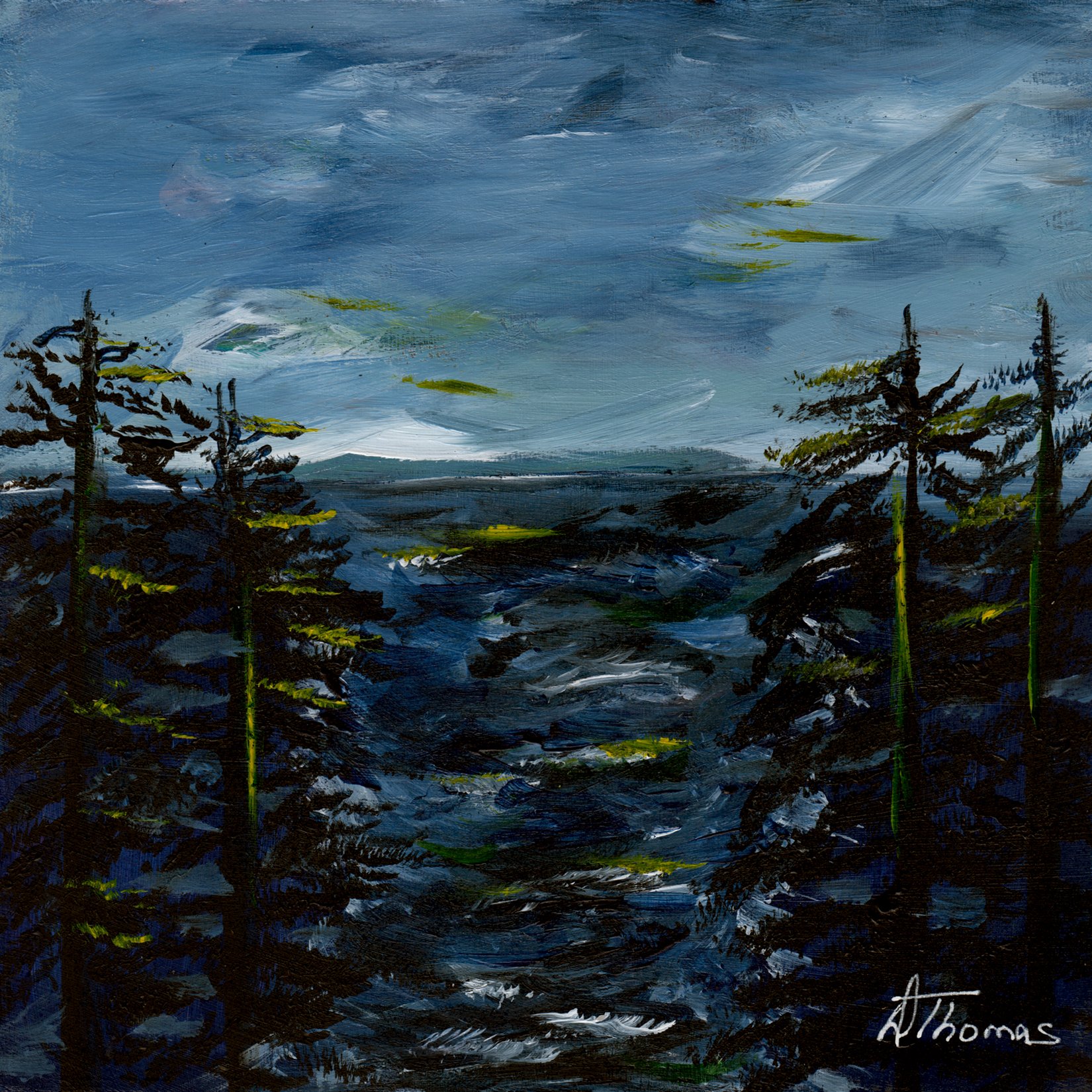 371. "Sea Scapes" Delores Thomas