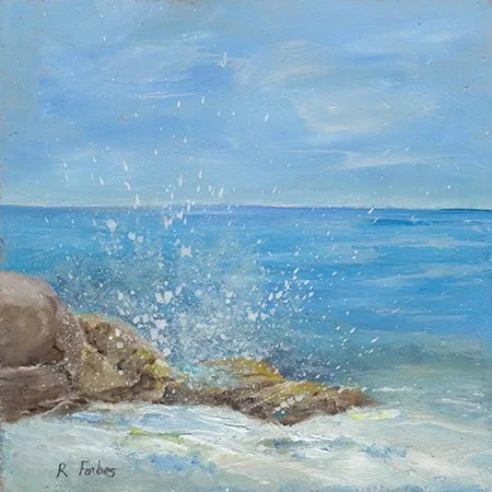 100 - "Surf and Rocks" - Rachel Forbes
