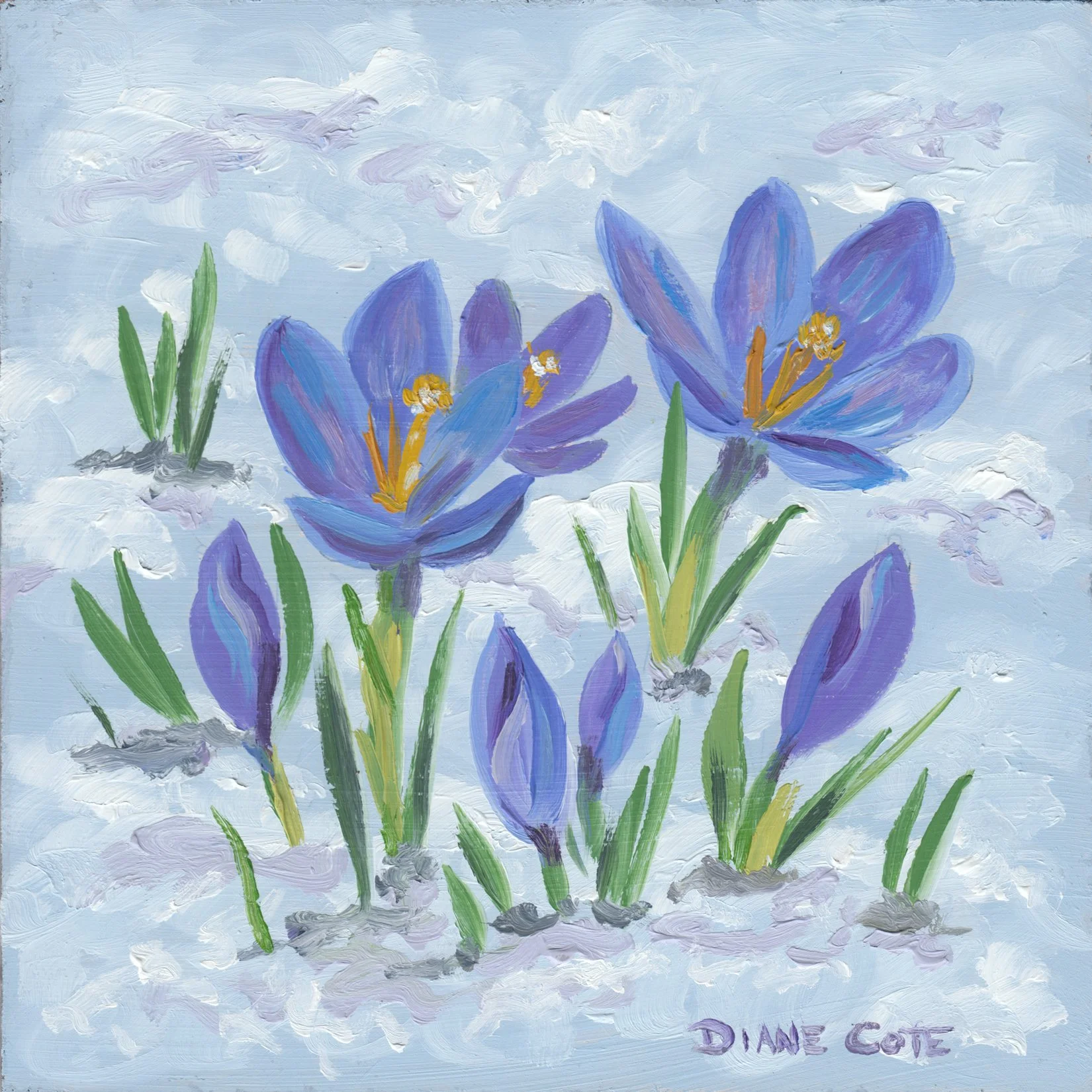 11. "Gratitude for Winter's End" Diane Cote