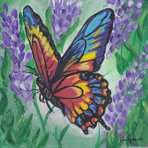 221 - "Wings in Bloom" - Emily Davis