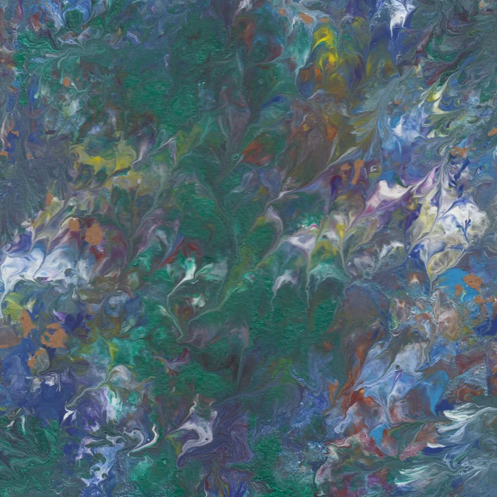 1005. "Sparkly Greens"	Diane E. Comeau