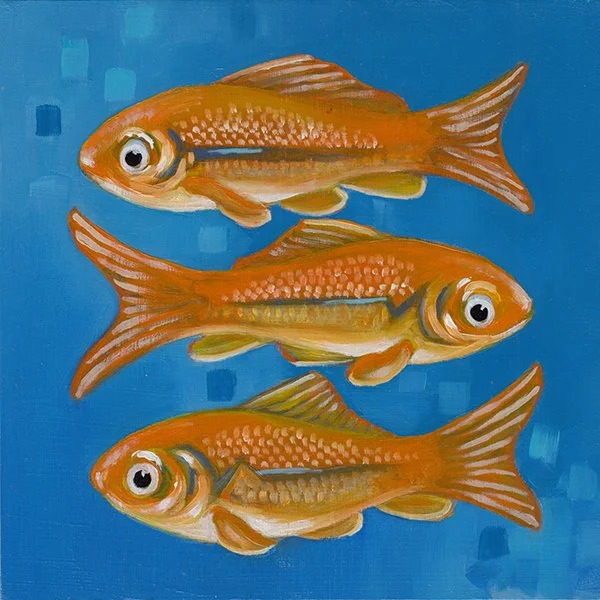 245 - "Three Fish" - J Paul Lavigne