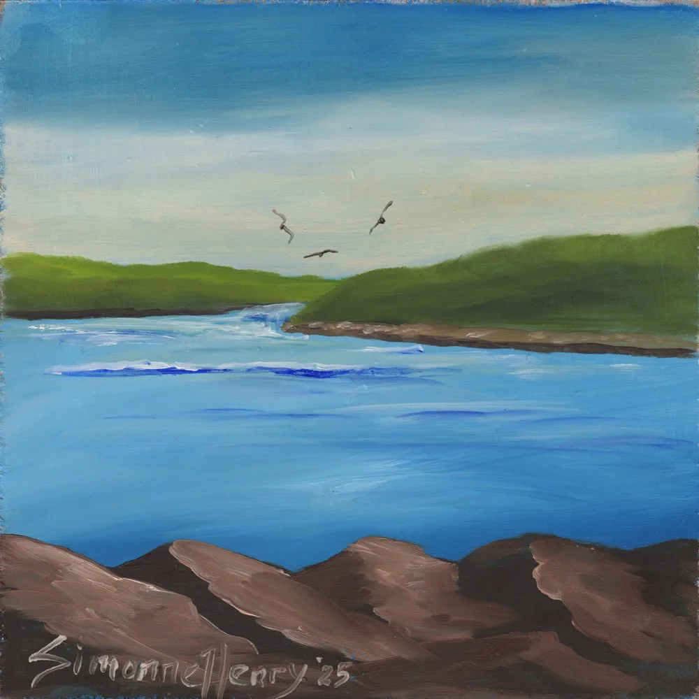 708. "Quiet Reflection" Simonne Henry