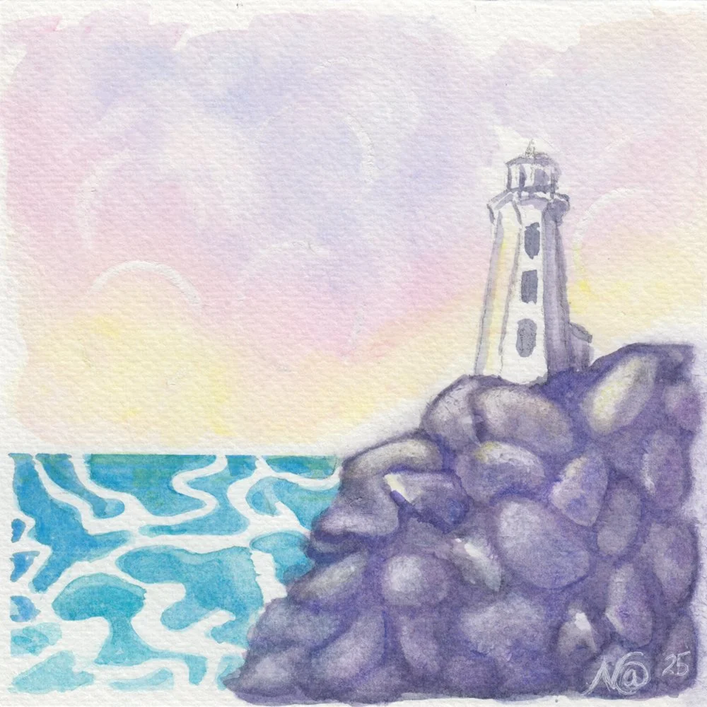 851. "Pattern on the Rocks" Natalie Bell