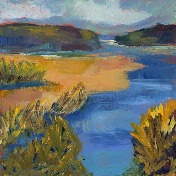 325 - "Salt Marsh Trail" - Joan Nightingale