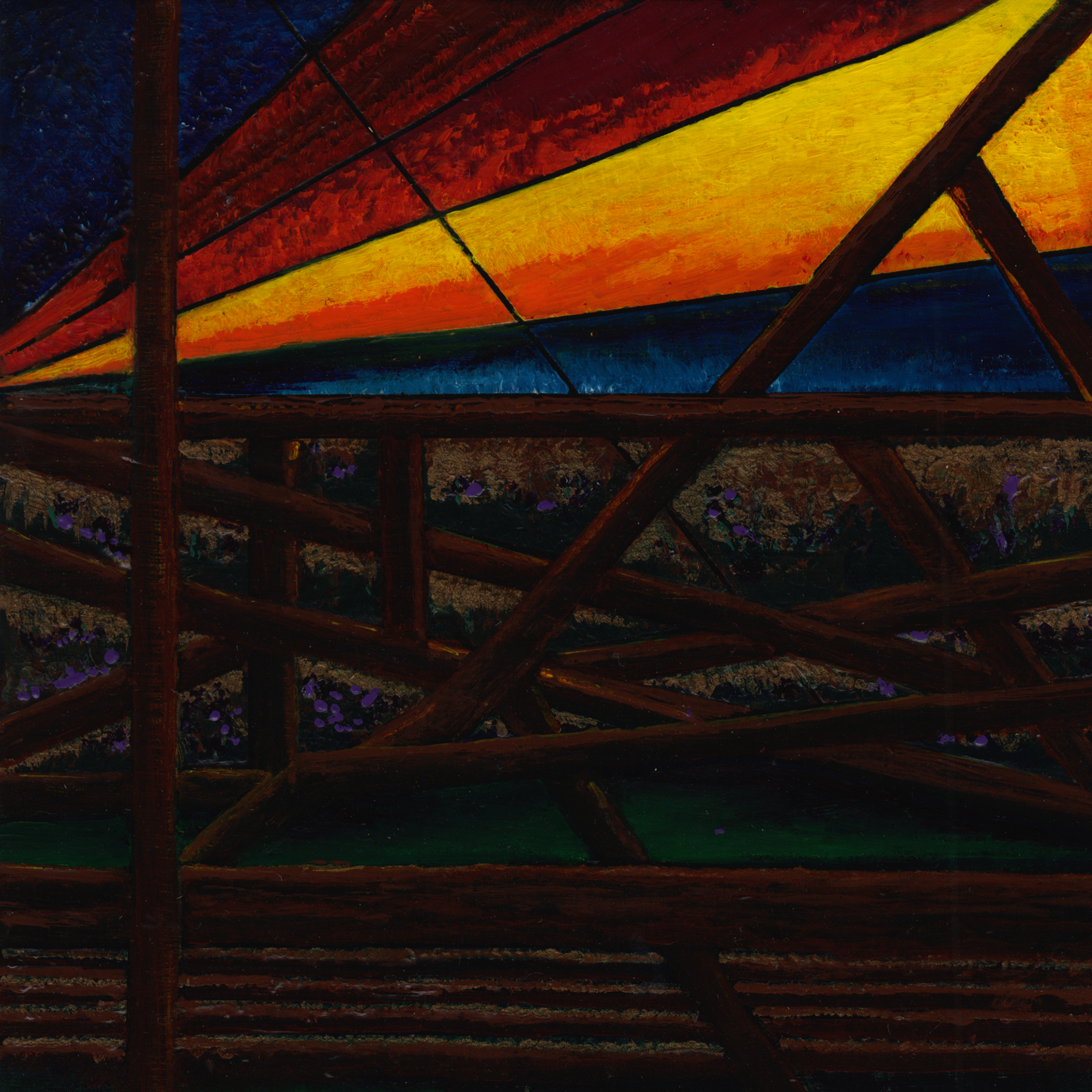 580. "Acadian Sky at Night" Christine L. Belliveau