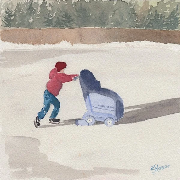 520 - "Sometimes Pushing Works" - Shirley J. Hazen