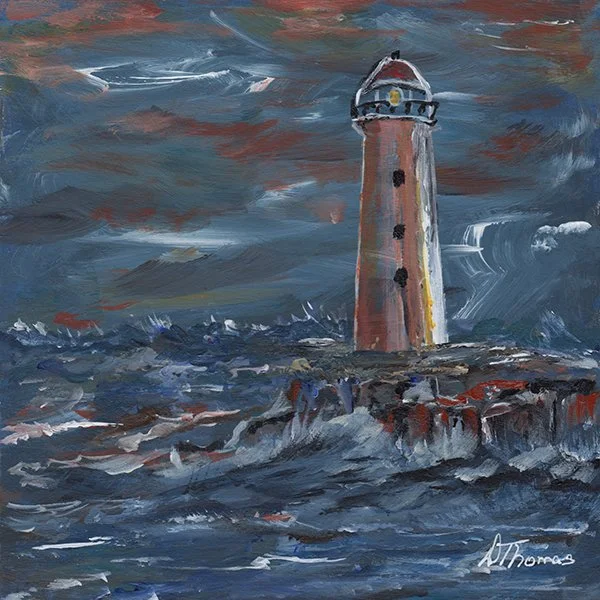 384 - "Lighthouse" - Delores Thomas