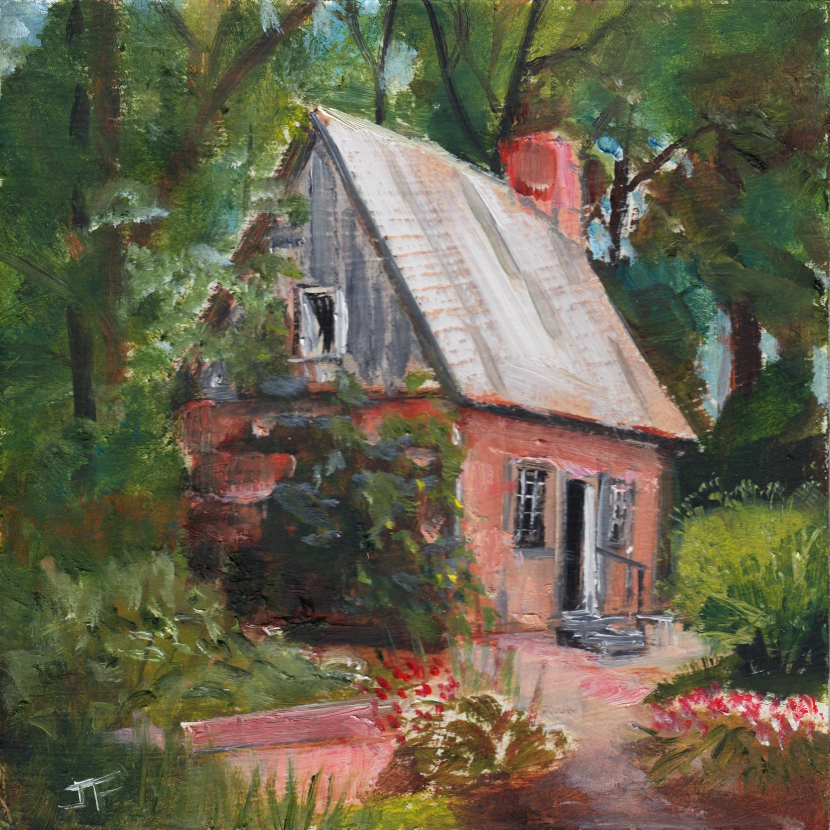 111. "French Acadian Shed, Annapolis Royal NS" Julia Festa
