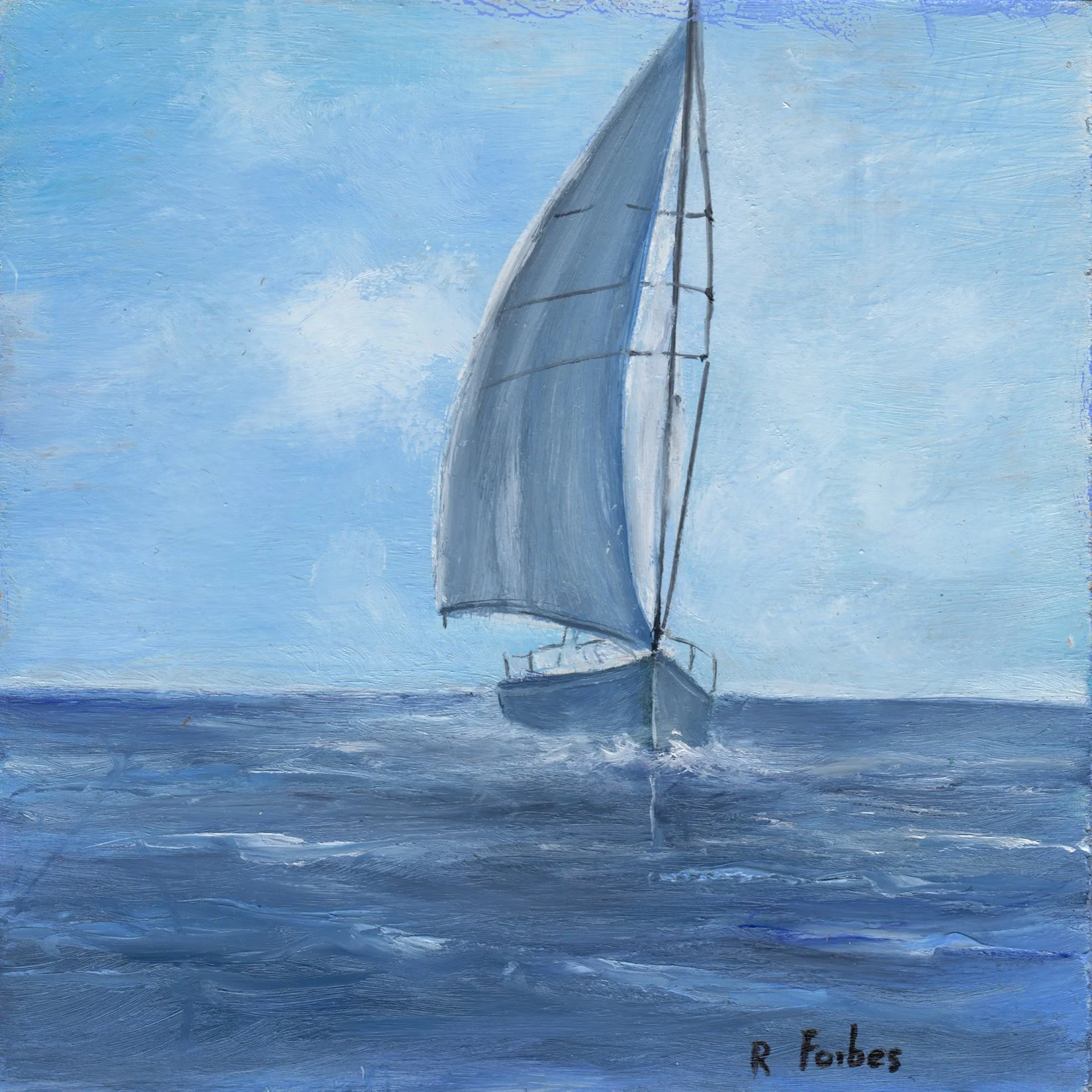 213. "Blue Sailboat" Rachel Forbes