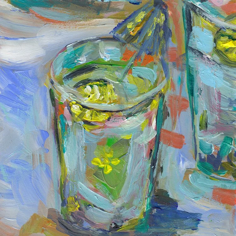 463 - "Summer Kitchen Glasses" - Alice Tsang
