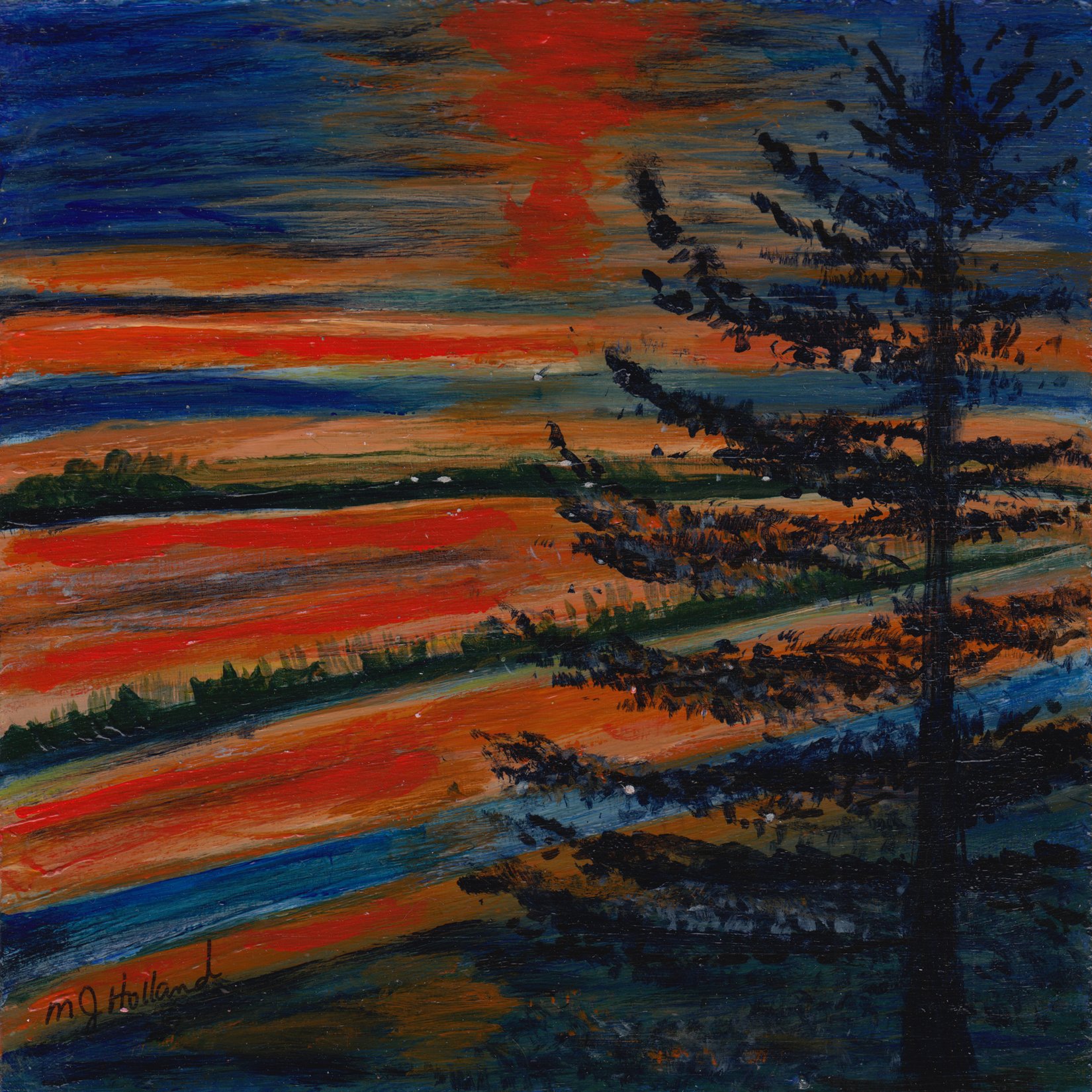 143. "Sunset" Marlene J. Holland